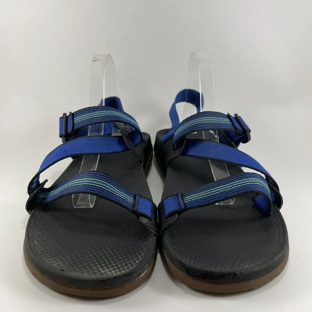 Chaco Lowdown Strappy Active Sandals Mens Size 13 Blue Hiking Water Z/1 Z1